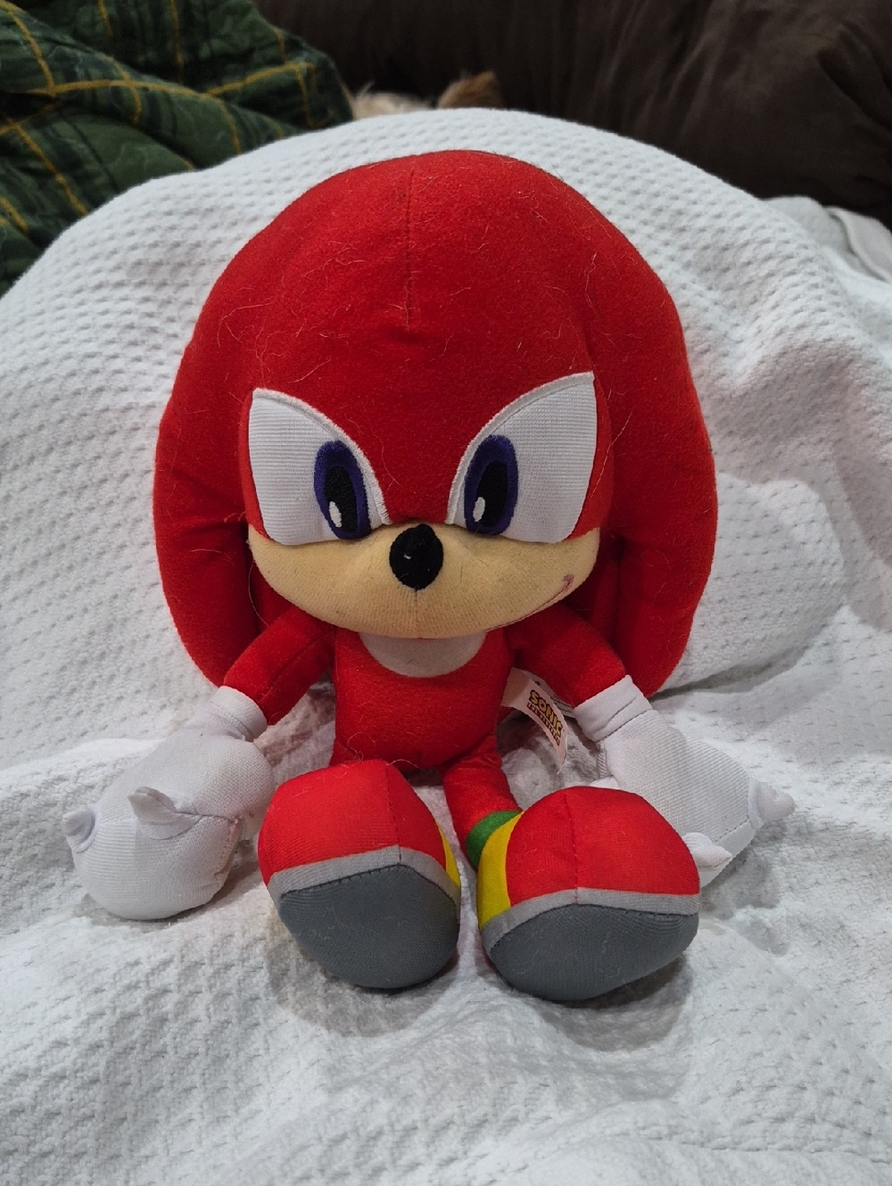 Sonic The Hedgehog Rare Knuckles Plush Character Toy 2021 Release